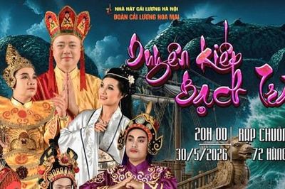 Vở cải lương 'Duyên kiếp Bạch Trà' – nổi bật sự hy sinh cao quý của phụ nữ