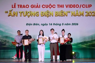 Trao giải Cuộc thi Video/clip 'Ấn tượng Điện Biên' năm 2026