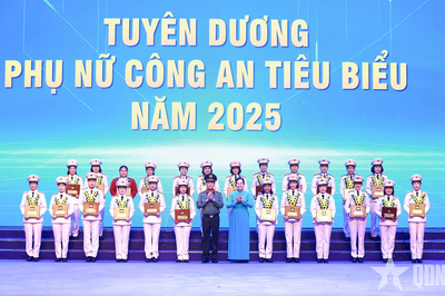 Bộ Công an vinh danh phụ nữ Công an tiêu biểu, xuất sắc năm 2025