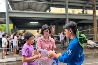 Hơn 6.300 học sinh thi lớp 6 Trường THCS & THPT Nguyễn Tất Thành