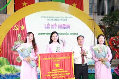 Trường Mầm non 19/5 kỷ niệm 50 năm xây dựng và phát triển