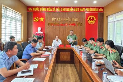 Thanh tra về xuất nhập cảnh, cư trú của người nước ngoài tại phường Đông Ninh Hòa