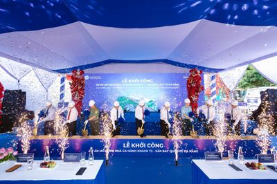 Khởi công Dự án mở rộng Nhà ga T2 Sân bay quốc tế Đà Nẵng, tổng vốn đầu tư gần 1.500 tỷ