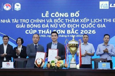 Lễ công bố nhà tài trợ chính và bốc thăm xếp lịch thi đấu Giải Bóng đá nữ Vô địch quốc gia 2026