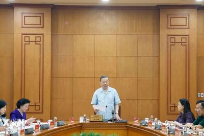 Tổng Bí thư, Chủ tịch nước chủ trì buổi làm việc với Đảng ủy Bộ Y tế