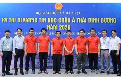 Việt Nam xếp thứ 2 toàn đoàn tại Olympic Tin học châu Á - Thái Bình Dương 2026