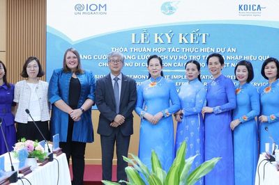 Tăng cường mạng lưới hỗ trợ phụ nữ di cư hồi hương và con cái của họ tại Việt Nam