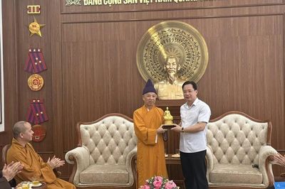 Sơn La: Ban Trị sự GHPGVN tỉnh thăm, làm việc với lãnh đạo Tỉnh ủy