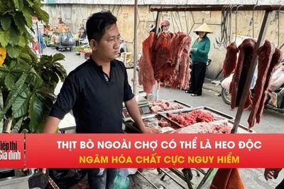 Kinh hoàng: Heo nái tẩm hóa chất biến thành thịt bò giả
