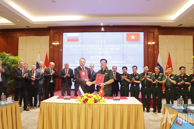Thượng tướng Nguyễn Trường Thắng đồng chủ trì Phiên họp thường trực Ủy ban Phối hợp liên Chính phủ về Trung tâm Nhiệt đới Việt - Nga