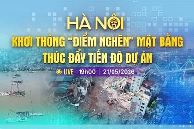 [TRỰC TIẾP] Chương trình thời sự: Hà Nội khơi thông 'điểm nghẽn' mặt bằng, thúc đẩy tiến độ dự án