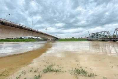 Bắc Ninh: Phát lệnh báo động số II trên sông Thương