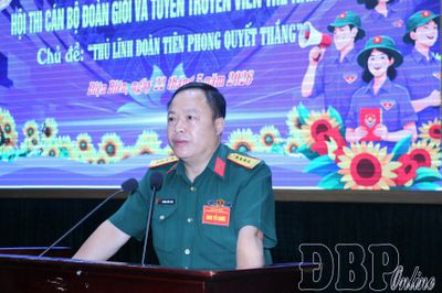 Khai mạc Hội thi cán bộ Đoàn giỏi và Tuyên truyền viên trẻ năm 2026 trong LLVT tỉnh
