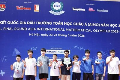 Chung kết Quốc gia AIMO 2026: Điểm chung giữa 'tân binh' và đương kim HCV quốc tế