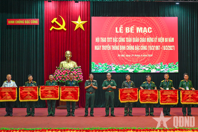 Bế mạc Hội thao thể dục, thể thao Đặc công toàn quân