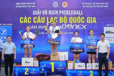 Bất ngờ lớn tại giải Pickleball các CLB quốc gia 2026