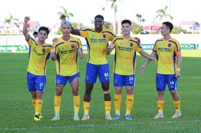 Bắc Ninh FC thắng đậm Câu lạc bộ Thanh niên thành phố Hồ Chí Minh với tỷ số 8-0
