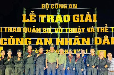 Đoàn CATP Hà Nội đã có 6 huy chương tại Hội thao CAND 2026