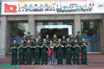 Ủy ban Kiểm tra Quân ủy Trung ương thăm và làm việc tại Bộ Tư lệnh Bộ đội Biên phòng