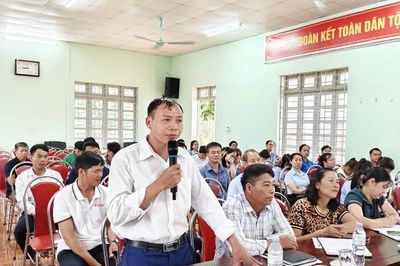 Tổ đại biểu HĐND tỉnh số 7 tiếp xúc cử tri xã Mường Khoa
