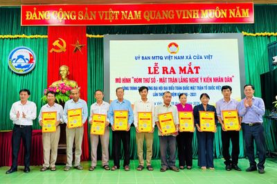 Dấu ấn từ Mặt trận cơ sở
