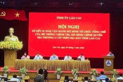 Lào Cai sơ kết một năm vận hành mô hình chính quyền địa phương 2 cấp