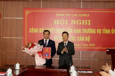 Đồng chí Bùi Văn Tuấn giữ chức Phó Trưởng Ban Nội chính Tỉnh ủy