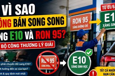 Không bán song song xăng E10 và RON 95 vì lý do gì?