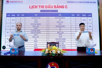 Công an Hà Nội chung bảng PVF, SLNA... tại giải U17 quốc gia 2026