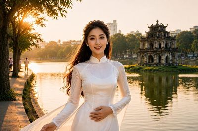 Khi công nghệ AI kể câu chuyện tà áo dài Việt Nam