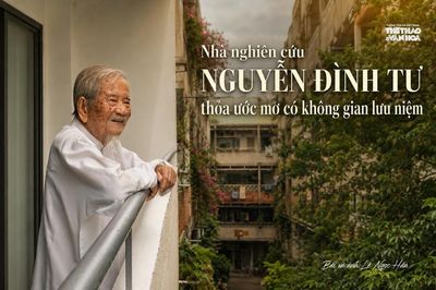 Nhà nghiên cứu Nguyễn Đình Tư thỏa ước mơ có không gian lưu niệm