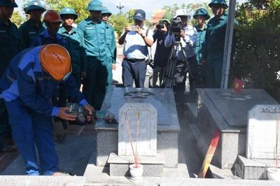 Đà Nẵng lấy mẫu, xác định danh tính 291 liệt sĩ tại Nghĩa trang liệt sĩ Hòa Tiến