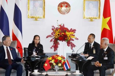 Tổng Bí thư, Chủ tịch nước Tô Lâm hội kiến Chủ tịch Quốc hội Thái Lan Sophon Zaram