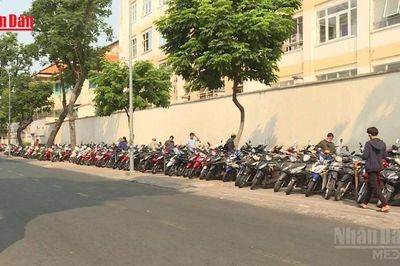 [Video] TP Hồ Chí Minh triển khai thí điểm phần mềm cấp phép, thu phí sử dụng vỉa hè