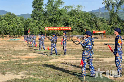 Lữ đoàn Công binh 83 Hải quân hoàn thành kiểm tra '3 tiếng nổ'