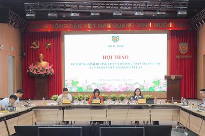 Xây dựng Luật về văn bản quy phạm pháp luật theo hướng chuyên nghiệp, hiện đại