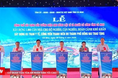 Cà Mau động thổ, khởi công nhiều công trình ý nghĩa