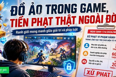 Đồ ảo trong game, tiền phạt thật ngoài đời