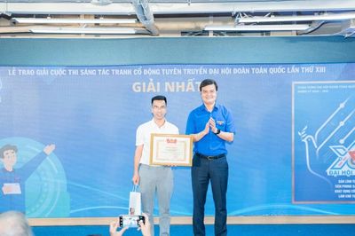 Tổng kết cuộc thi sáng tác tranh cổ động, tuyên truyền Đại hội Đoàn toàn quốc