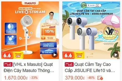 Nắng nóng kỷ lục, người Việt chi tiền tỷ mua quạt qua mạng
