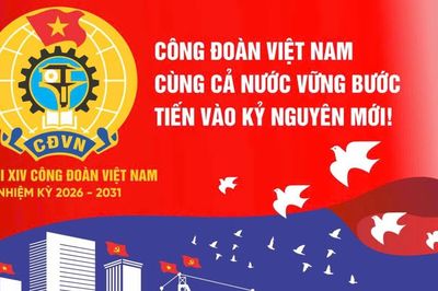 Từ 3-5/6: Đại hội Công đoàn Việt Nam lần thứ XIV