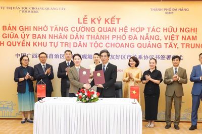 Đà Nẵng thúc đẩy hợp tác với Khu tự trị dân tộc Choang Quảng Tây (Trung Quốc)