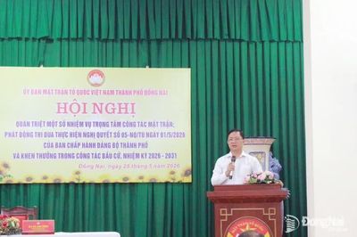 Ủy ban MTTQ Việt Nam thành phố Đồng Nai phát động thi đua đặc biệt 500 ngày đêm 'Đoàn kết - Kỷ cương - Hiệu quả - Bứt phá'