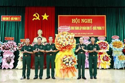Binh đoàn 16 công bố quyết định thành lập Đoàn Kinh tế - Quốc phòng 717