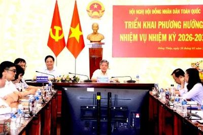 Hội nghị Hội đồng nhân dân toàn quốc triển khai phương hướng, nhiệm vụ nhiệm kỳ 2026 - 2031