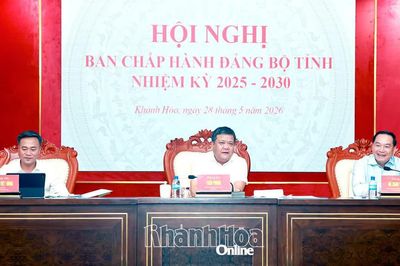 Hội nghị chuyên đề Ban Chấp hành Đảng bộ tỉnh Khánh Hòa nhiệm kỳ 2025 - 2030
