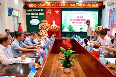 Khối thi đua các trường đại học, cao đẳng tỉnh sơ kết phong trào thi đua năm học 2025 - 2026