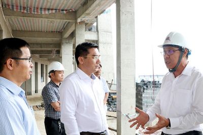 Lãnh đạo tỉnh Lâm Đồng kiểm tra tiến độ xây dựng trường học tại 5 xã biên giới