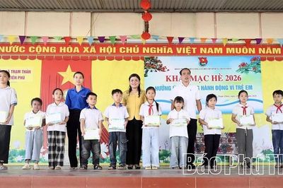 Xã Trạm Thản khai mạc hoạt động hè và hưởng ứng Tháng hành động vì trẻ em năm 2026