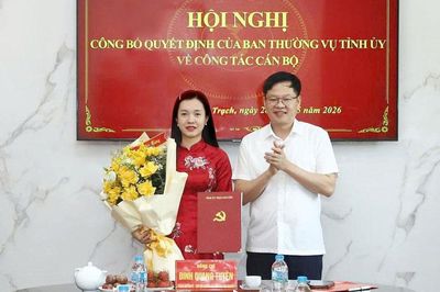 Đồng chí Hoàng Hải Hà giữ chức vụ Phó Bí thư Thường trực Đảng ủy xã Yên Trạch